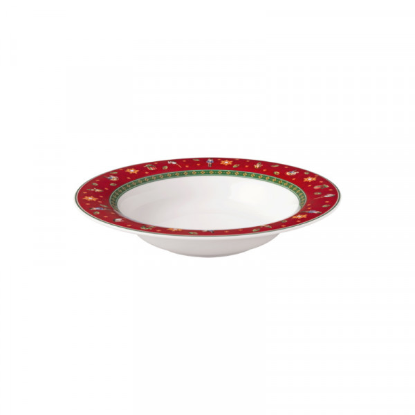 Villeroy&Boch Toy`s Delight Specials Suppenteller rund rot