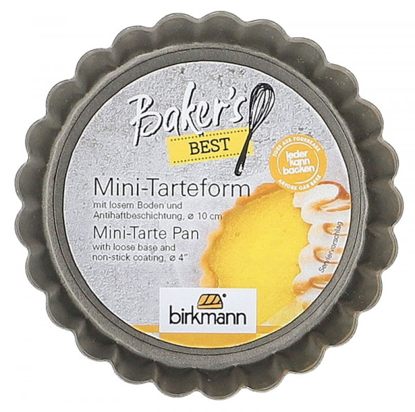 Birkmann Mini-Tartform 10cm mit Hebeboden  Bakers Best
