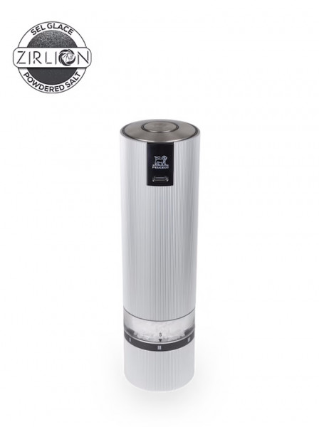 Peugeot Line Sense Salzmühle elektrisch Aluminium 20cm
