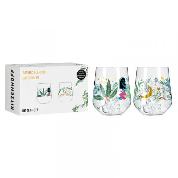 Ritzenhoff Botanic Glamour Gin Tumbler 2er