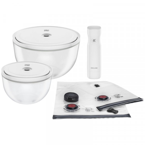 Zwilling Fresh&Save Bowls Vakuum Starter Set Glas M/L 9tlg